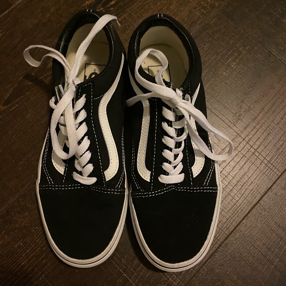 Vans Old School / old skool Black and White Shoes